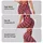 Burgundy And Ivory Polka Dots For Summer Yoga, Cycling And Weekend Fitness Style Leggings - 8