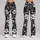 Monochrome Botanical Flowers For Yoga, Pilates And Everyday Activewear Leggings - 9