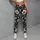 Monochrome Botanical Flowers For Yoga, Pilates And Everyday Activewear Leggings - 6
