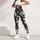 Monochrome Botanical Flowers For Yoga, Pilates And Everyday Activewear Leggings - 6