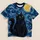 Black Cat Under a Golden Starry Sky for Whimsical Everyday Style All-over Print Unisex T-shirt - 1