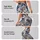 Indigo Songbird And Wildflower Motifs For Yoga, Pilates, Cycling And Outdoor Training Leggings - 8