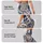 Indigo Songbird And Wildflower Motifs For Yoga, Pilates, Cycling And Outdoor Training Leggings - 2