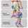 Electric Neon Paint Splashes for Yoga, Gym Training and Vibrant Summer Activewear Leggings - 2