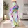 Electric Neon Paint Splashes for Yoga, Gym Training and Vibrant Summer Activewear Leggings - 11