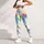 Electric Neon Paint Splashes for Yoga, Gym Training and Vibrant Summer Activewear Leggings - 6