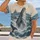 Whale and Tall Ship Ocean Scene for Coastal Summer Adventures and Seaside Getaways All-over Print Unisex T-shirt - 2