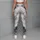 White Charcoal Marble Veining for Yoga, Gym Workouts, and Everyday Activewear Leggings - 6