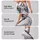 White Charcoal Marble Veining for Yoga, Gym Workouts, and Everyday Activewear Leggings - 2