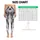 White Charcoal Marble Veining for Yoga, Gym Workouts, and Everyday Activewear Leggings - 1