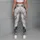 White Charcoal Marble Veining for Yoga, Gym Workouts, and Everyday Activewear Leggings - 4