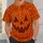 Knitted Pumpkin Face for Autumn Gatherings and Cozy Halloween Season Style All-over Print Unisex T-shirt - 5