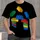 Colorful Interlocking Building Bricks for Creative Everyday Casual Wear and Play All-over Print Unisex T-shirt - 4