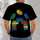Colorful Interlocking Building Bricks for Creative Everyday Casual Wear and Play All-over Print Unisex T-shirt - 6