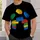 Colorful Interlocking Building Bricks for Creative Everyday Casual Wear and Play All-over Print Unisex T-shirt - 5