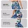 Blue Tropical Jungle Leaves And Orchids For Yoga, Running And Summer Fitness Women Leggings - 2