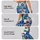Blue Tropical Jungle Leaves And Orchids For Yoga, Running And Summer Fitness Women Leggings - 2