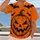 Spooky Pumpkin and Bats for Halloween Parties and Autumn Costume Events for Men All-over Print Unisex T-shirt - 2