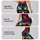 Neon Multicolor Paint Splatter For Gym Workouts And Urban Activewear Leggings - 8