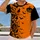 Halloween Bats and Jack-O'-Lanterns for Spooky October Parties and Fall Nights All-over Print Unisex T-shirt - 2