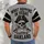 Pirate Skull And Crossed Cutlasses For Vegas Nights And Oakland Hometown Pride Gatherings All-over Print Unisex T-shirt - 6