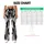 Black And White Geometric Shard Motifs For Yoga, Running, Pilates And Active Living Leggings - 7