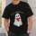Halloween Ghost Heart Faith Message for Spooky Season and Everyday Kindness Gifts All-over Print Unisex T-shirt - 5