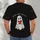 Halloween Ghost Heart Faith Message for Spooky Season and Everyday Kindness Gifts All-over Print Unisex T-shirt - 4