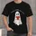 Halloween Ghost Heart Faith Message for Spooky Season and Everyday Kindness Gifts All-over Print Unisex T-shirt - 4