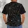 Distressed Spiderwebs And Orange Bats For Halloween Night Celebrations All-over Print Unisex T-shirt - 6
