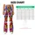 Comic Lip Pop Art Energy For Yoga Gym And Running Activewear Leggings - 7