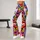 Comic Lip Pop Art Energy For Yoga Gym And Running Activewear Leggings - 10