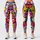 Comic Lip Pop Art Energy For Yoga Gym And Running Activewear Leggings - 3