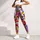 Comic Lip Pop Art Energy For Yoga Gym And Running Activewear Leggings - 4
