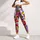 Comic Lip Pop Art Energy For Yoga Gym And Running Activewear Leggings - 6