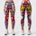 Comic Lip Pop Art Energy For Yoga Gym And Running Activewear Leggings - 1