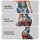 Blue Monstera And Crimson Hibiscus Tropical Garden For Yoga And Outdoor Training Leggings - 8