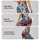 Blue Monstera And Crimson Hibiscus Tropical Garden For Yoga And Outdoor Training Leggings - 2