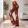 Vintage Santa Faces And Evergreen Sprigs For Cozy Christmas Holiday Celebrations Leggings - 12