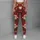 Vintage Santa Faces And Evergreen Sprigs For Cozy Christmas Holiday Celebrations Leggings - 4