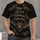 Vintage Gold Bats And Halloween Butterflies For Spooky Season Parties And Night Out All-over Print Unisex T-shirt - 1