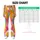 Colorful Pastel Geometric Stripes for Bright Commutes, Vacations, and Weekend Outings Leggings - 7