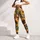 Vintage Monarch Butterflies And Golden Sunflowers For Autumn Garden Lovers And Nature Fans Leggings - 4