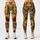 Vintage Monarch Butterflies And Golden Sunflowers For Autumn Garden Lovers And Nature Fans Leggings - 3
