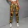 Vintage Monarch Butterflies And Golden Sunflowers For Autumn Garden Lovers And Nature Fans Leggings - 5