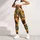 Vintage Monarch Butterflies And Golden Sunflowers For Autumn Garden Lovers And Nature Fans Leggings - 6