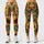 Vintage Monarch Butterflies And Golden Sunflowers For Autumn Garden Lovers And Nature Fans Leggings - 1
