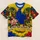 Colombia Map With Orchid And Tropical Foliage For Travel, Festivals And National Pride All-over Print Unisex T-shirt - 1