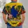 Colombia Map With Orchid And Tropical Foliage For Travel, Festivals And National Pride All-over Print Unisex T-shirt - 6