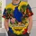 Colombia Map With Orchid And Tropical Foliage For Travel, Festivals And National Pride All-over Print Unisex T-shirt - 5